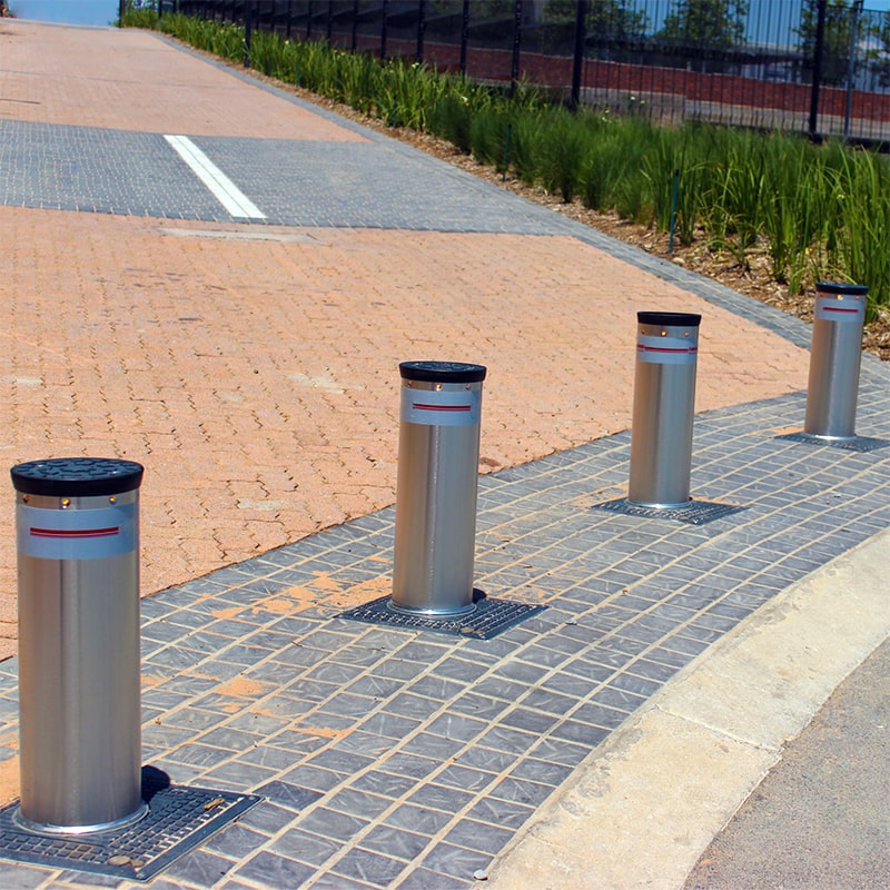 Slagbomen en bollards laten plaatsen door een expert