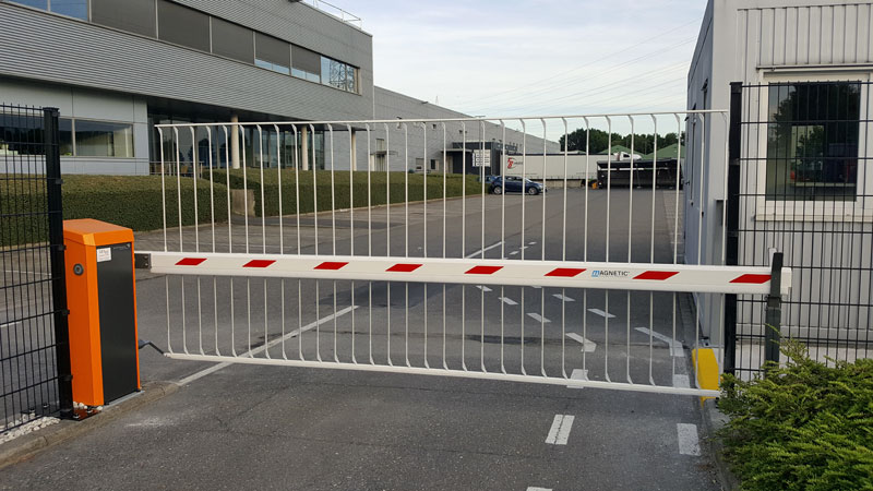 Slagboom installatie